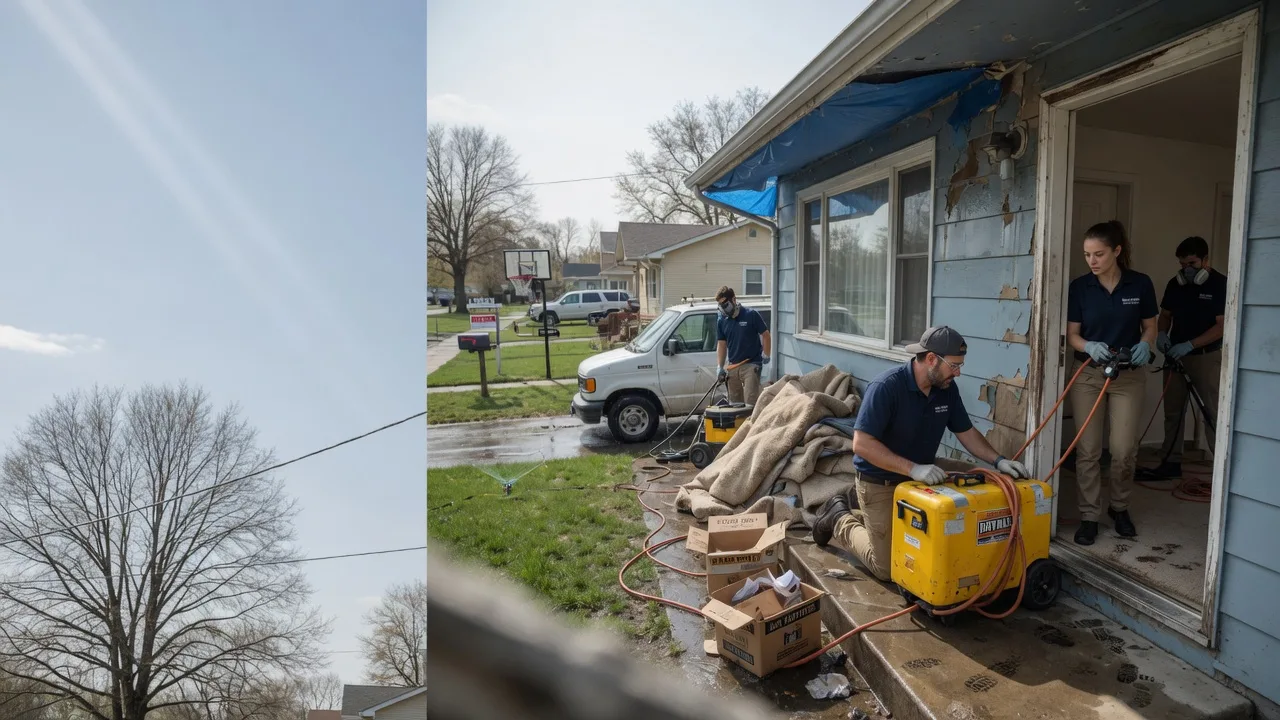 Basement Flood Cleanup in Merryville, LA near me